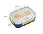 Anubhav Janni 3 Section Steel Lunch Box For Family Members Compartment Stainless Boxes Spoon Lock Leak Proof BPA Free Spoon Tiffin School Kids Office Boys Girls (Pack Of 1 Pcs) - Image 6