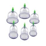 Anubhav Janni Vacuum Acupuncture Cupping Massage Cups Bio Magnetic Traditional Chinese Therapy Household Pull Out Kit Chinese Medical Suction Cans Kit Relax Body Pumps Bank (Set Of 6 Pcs) - Image 2