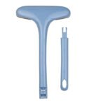 Anubhav Janni Window Mesh Cleaning Brush With Extended Handle Wiper Double Sided Screen Cleaner For Net Glass Dust Easy Grip Household Tool Detachable Wet And Dry Dual Use (Pack Of 1 Pcs)