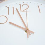Anubhav Janni Wall Clock Rose Gold Plastic Digital Silent Quartz Decorative Room Home Kitchen Bedroom Office School Modern Office Bedroom Living Room Kitchen Home School Décor (Pack Of 1 Pcs) - Image 6