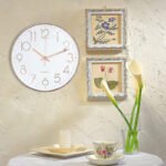 Anubhav Janni Wall Clock Rose Gold Plastic Digital Silent Quartz Decorative Room Home Kitchen Bedroom Office School Modern Office Bedroom Living Room Kitchen Home School Décor (Pack Of 1 Pcs) - Image 7