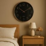 Anubhav Janni Wall Clock Black Copper Plastic Digital Silent Quartz Decorative Room Home Kitchen Bedroom Office School Modern Office Bedroom Living Room Kitchen Home School Décor (Pack Of 1 Pcs) - Image 7