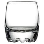 Anubhav Janni Round Shot Glass (80 Ml) Premium Heavy Base Set Whisky Glasses Liqueur Spirits Home Bars Parties Special Occasions Durable Dishwasher Safe Drinking Perfect Party (Set Of 6 Pcs)