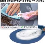 Anubhav Janni Low Quality Bathroom Mat Quick Dry Anti Slip Rubber Bathroom Shower Bath Floor Door Rugs Washable Home Print Water Absorbing Doormat Home Kitchen Washroom Office (Pack Of 1 Pcs) - Image 7