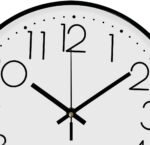Anubhav Janni Wall Clock Black White Plastic Digital Silent Quartz Decorative Room Home Kitchen Bedroom Office School Modern Office Bedroom Living Room Kitchen Home School Décor (Pack Of 1 Pcs) - Image 5