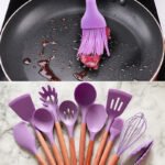Anubhav Janni Kitchen Spatula With Bucket Silicone Set Cooking Utensil Set Turner Tongs Spoon Brush Whisk Heat Resistant Kit Including Tongs Whisk Spatulas Bucket Turner Kit (Pack Of 1 Pcs) - Image 6