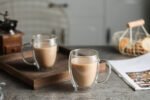 Anubhav Janni Double Wall Tea Glass Mug (350 Ml) Premium Classic Coffee Mugs Heat Resistant Cappuccino Latte Bag Hot Cold Beverage Walled Layer Iced Dishwasher Microwave Safe (Pack Of 1 Pcs) - Image 2