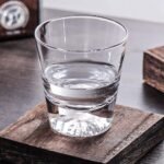 Anubhav Janni Golden Spiral Whisky Glass 290ml Mountain Fuji Crystal Whiskey Classic Elegance Unique Tumblers Scotch Bourbon Liquor Coffee Cocktail Drinks Premium Drinking Glasses (Set Of 6 Pcs) - Image 3
