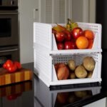 Anubhav Janni 3 Layer Foldable Sliding Drawer Organizer Wardrobe Storage Box Clothes Shelf Basket Containers Bins Cubes Kitchen Office Bedroom Bathrooms Closet Home Cupboard (Pack Of 1 Pcs) - Image 4