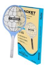 Anubhav Janni Electric Insect Killer Racket Indoor Outdoor Mosquito Replacement Warranty Certified Rechargeable Bat For Home Office Battery Shock Proof Fly Swatter (Pack Of 1 Pcs)