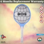 Anubhav Janni Electric Insect Killer Racket Indoor Outdoor Mosquito Replacement Warranty Certified Rechargeable Bat For Home Office Battery Shock Proof Fly Swatter (Pack Of 1 Pcs) - Image 2