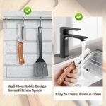 Anubhav Janni Ss Blade Vegetable Peeler SS Fruit With Wooden Handle Sharp Stainless Steel Ergonomic Grip Manual Kitchen Peeling Tool Kitchen Bottle Opener Opener Piece Sharp (Pack Of 1 Pcs) - Image 8