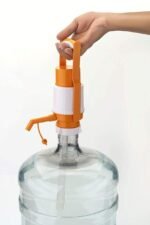 Anubhav Janni Water Dispencer With Handle Hand Press Manual Pump For Litter Bottled Dispenser Bisleri Mineral Water Bottle Jerry Cans With Universal Drinking (Pack Of 1 Pcs) - Image 2