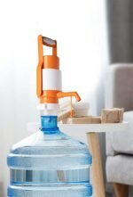 Anubhav Janni Water Dispencer With Handle Hand Press Manual Pump For Litter Bottled Dispenser Bisleri Mineral Water Bottle Jerry Cans With Universal Drinking (Pack Of 1 Pcs) - Image 3