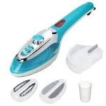 Anubhav Janni Tobi Handle Irone Streamer Portable Handheld Handy Hand Garment Steamer Clothes Iron Steamer Easy Steam Turquoise All Fabric Types Ceramic Soleplate Pressing Machine(Pack Of 1 Pcs) - Image 5