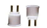 Anubhav Janni 2 Pin To E27  to Screw Base Socket Lamp Holder Light Bulb Converter Adapter Plastic Brass Aluminium Brass LED home kitchen bathroom hotel (Pack Of 1 Pcs) - Image 5