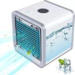 Anubhav Janni Arctic Ac Cooler Mini Arctic Air Cooler Portable For Personal Space Space New USB With Water Tank LED Light Speed AC Fan Desk Office Bedroom (Pack Of 1 Pcs)