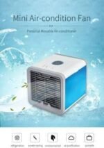 Anubhav Janni Arctic Ac Cooler Mini Arctic Air Cooler Portable For Personal Space Space New USB With Water Tank LED Light Speed AC Fan Desk Office Bedroom (Pack Of 1 Pcs) - Image 2
