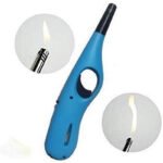 Anubhav Janni Mini Gas Lighter Refillable Clipper Lighter Fires BBQ Candles Gun Shape Gas Mini Club Utility Kitchen Long Safety Lock Butane Lighters Candle Stove Fireplace (Pack Of 1 Pcs) - Image 4
