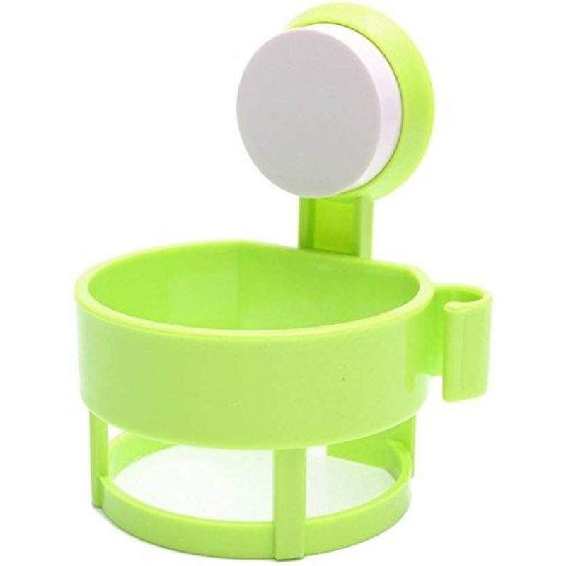 Anubhav Janni Hair Dryer Holder Blower Rack With Vacuum Suction Cup Wall Mount Round Stand Bathroom Space Saving Smooth Surfaces Imported Home Bedroom Storage Shelf White (Pack Of 1 Pcs) Anubhav Janni Hair Dryer Holder Blower Rack With Vacuum Suction Cup Wall Mount Round Stand Bathroom Space Saving Smooth Surfaces Imported Home Bedroom Storage Shelf White (Pack Of 1 Pcs) - Image 1