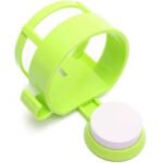 Anubhav Janni Hair Dryer Holder Blower Rack With Vacuum Suction Cup Wall Mount Round Stand Bathroom Space Saving Smooth Surfaces Imported Home Bedroom Storage Shelf White (Pack Of 1 Pcs) - Image 6