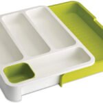 Anubhav Janni Kitchen Cutlury Tray (Drawer Store) Cutlery Plastic Drawer Holder To Store Organize Spoons Toiletries For Home Kitchen Bed Organizer Bed Bathroom (Pack Of 1 Pcs)