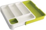 Anubhav Janni Kitchen Cutlury Tray (Drawer Store) Cutlery Plastic Drawer Holder To Store Organize Spoons Toiletries For Home Kitchen Bed Organizer Bed Bathroom (Pack Of 1 Pcs)