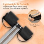 Anubhav Janni Tummy Trimmer Unisex Tummy Waist For Home Gym Multifunctional Lightweight Portable Core Exercises Strength Training Silver Double Spring Men and Women Gym (Pack Of 1 Pcs) - Image 3