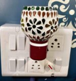 Anubhav Janni Ceramic Kapoor Dani Multipurpose Direct Plug in Electric Incense Burner Night Lamp Bakhoor Dani Camphor Burner Essential Oil Diffuser Aroma Electric Home Office (Pack Of 1 Pcs) - Image 4