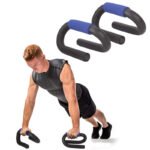 Anubhav Janni S Shape Push Up Stand Fitrox Pro Bar Stand Shape Design Foam Grip Handles Metal Tube Home Gym Chest Workout Bars Stands Men Women  Imported Metallic Fiber Bars Stands (1 Pair) - Image 2