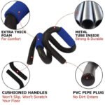 Anubhav Janni S Shape Push Up Stand Fitrox Pro Bar Stand Shape Design Foam Grip Handles Metal Tube Home Gym Chest Workout Bars Stands Men Women  Imported Metallic Fiber Bars Stands (1 Pair) - Image 5