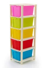 Anubhav Janni 5 Layer Drawer Storage Medium Multi Purpose Modular System Drawers Organizer Box Large Racks Multipurpose Organizers Home Office Hospital Parlor School Doctors (Pack Of 1 Pcs)
