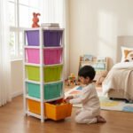Anubhav Janni 5 Layer Drawer Storage Medium Multi Purpose Modular System Drawers Organizer Box Large Racks Multipurpose Organizers Home Office Hospital Parlor School Doctors (Pack Of 1 Pcs) - Image 5
