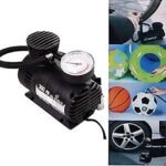 Anubhav Janni Black Air Compressor For Car and Bike Tyre Inflator Pump Plastic PSI Tires Tire Electric Cars With Barometer Micro Mini Portable Cars Motorcycles Inflatable Boats (Pack Of 1 Pcs) - Image 5