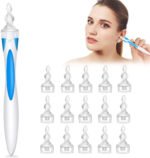 Anubhav Janni Smart Swab Silicone Easy Earwax Removal With Replacement Disposable Soft Tips Ear Wax Cleaner System Ear Tips Ear Wax  Storage Case Best Seller (Pack Of 1 Pcs)