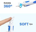 Anubhav Janni Smart Swab Silicone Easy Earwax Removal With Replacement Disposable Soft Tips Ear Wax Cleaner System Ear Tips Ear Wax  Storage Case Best Seller (Pack Of 1 Pcs) - Image 3