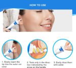 Anubhav Janni Smart Swab Silicone Easy Earwax Removal With Replacement Disposable Soft Tips Ear Wax Cleaner System Ear Tips Ear Wax  Storage Case Best Seller (Pack Of 1 Pcs) - Image 6