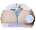 Anubhav Janni Silicone Bathroom Mat Bath Mat Anti Slip Suction Cup Bathtub Shower Bathroom Non Slippery Rubber Silicone Met Cup Drain Hole Antiskid Floormat Toilet Kitchen (Pack Of 1 Pcs) - Image 9