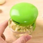 Anubhav Janni Garlic Chopper Kitchen Cutter Crusher Manual Mini Mincer Slicer Compact Hand Press Kitchen Home Cooking Food Prep  Ginger Dry Fruits Presses (Pack Of 1 Pcs) - Image 5
