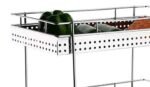 Anubhav Janni Stainless Steel 2 Layer Trolly Kitchen Layers Perforated Trolley Fruits and Vegetable Storage Rack Trolley Stand Tier Bathroom Multipurpose Organizer (Pack Of 1 Pcs) - Image 3