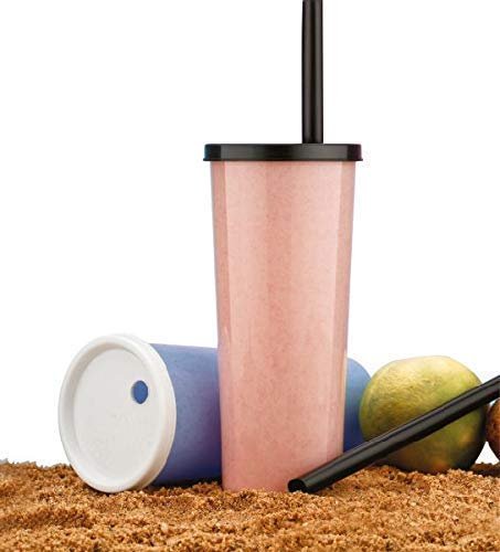 Anubhav Janni Juicer Bottle With Straw Plastic Juice Water Bottle Airtight Sipper For Juices Drinks Milk Shake Coco Fridge Glass With Straw Travel Reusable (Set Of 2 Pcs) Anubhav Janni Juicer Bottle With Straw Plastic Juice Water Bottle Airtight Sipper For Juices Drinks Milk Shake Coco Fridge Glass With Straw Travel Reusable (Set Of 2 Pcs) - Image 1
