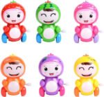 Anubhav Janni Colorful Key Operated Walking Wind up Interactive Toys for Baby Kids Fruit Wind-up A Pair Children Clockwork Random Colors Small (Color and Design Sent As Per Stock)(pack of 1)