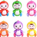 Anubhav Janni Colorful Key Operated Walking Wind up Interactive Toys for Baby Kids Fruit Wind-up A Pair Children Clockwork Random Colors Small (Color and Design Sent As Per Stock)(pack of 1)