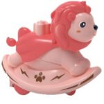 Anubhav Janni Colorful Press Go Lion Wind up Interactive Walking Toys for Baby Kids- Wind-up and Vehicles Toy Toddlers Crawling Kids Animal Vehicle Boy Girl Kid Gift (Multicolor)(Pack of 1)