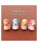 Anubhav Janni Colorful Press Go Lion Wind up Interactive Walking Toys for Baby Kids- Wind-up and Vehicles Toy Toddlers Crawling Kids Animal Vehicle Boy Girl Kid Gift (Multicolor)(Pack of 1) - Image 3