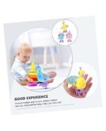 Anubhav Janni Colorful Key Wind Up Toys for Kids Walking Peacock Toyz Jumping Animals Cute Baby 6 to 12 Months Set Fun Interactive Animal Toy Boys Girls Assorted Color Design Cartoon (pack of 1) - Image 5