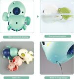 Anubhav JanniBathtub Toy Bathing Fun for Toddlers! Engaging Water and Pool Play, Cute Swimming Toys Interactive Playtime New Born Baby Bath Tortoise Kid Toddlers Kids Floating Animal (Pack of 1) - Image 2