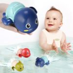 Anubhav JanniBathtub Toy Bathing Fun for Toddlers! Engaging Water and Pool Play, Cute Swimming Toys Interactive Playtime New Born Baby Bath Tortoise Kid Toddlers Kids Floating Animal (Pack of 1) - Image 3