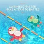 Anubhav Janni Plastic Floating Penguin Bathtub Toy for Kids, Water Toys Cute Bathing Toddlers Pool Baby Swimming Playing Multicolor Age 0-3 Years Bath Bathroom Beach Girls Boys (pack of 1) - Image 2
