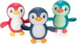 Anubhav Janni Plastic Floating Penguin Bathtub Toy for Kids, Water Toys Cute Bathing Toddlers Pool Baby Swimming Playing Multicolor Age 0-3 Years Bath Bathroom Beach Girls Boys (pack of 1) - Image 5